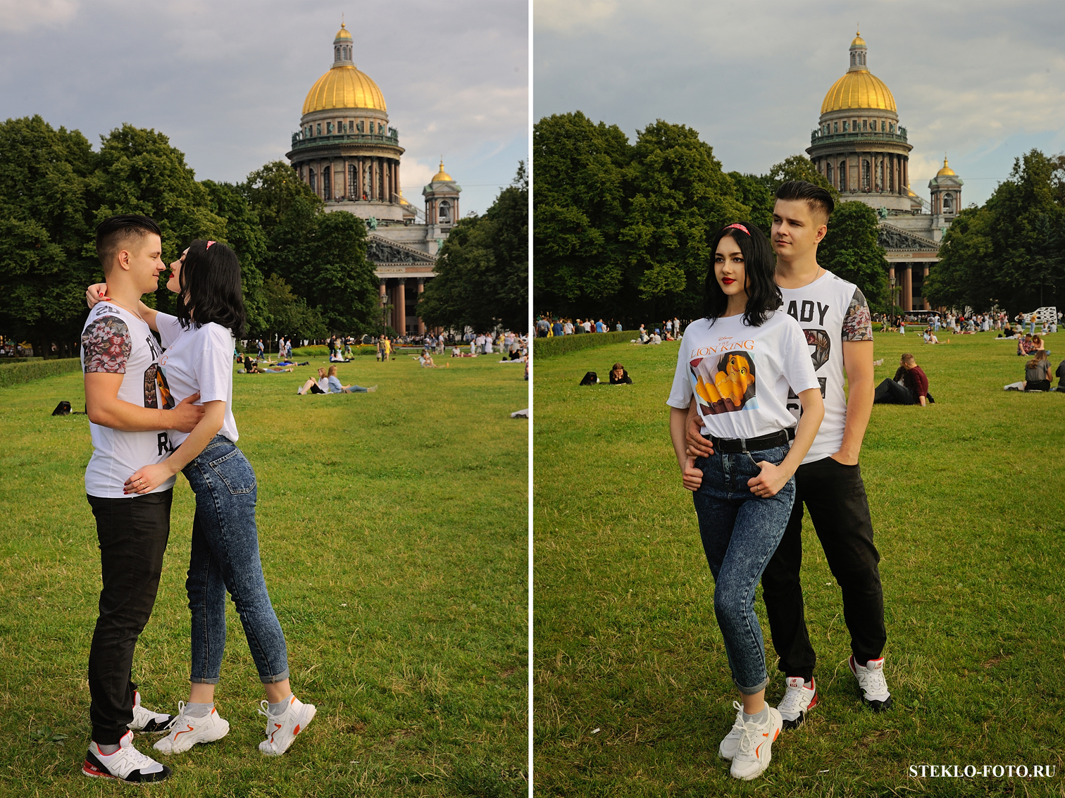 летняя фотосессия в Санкт-Петербурге