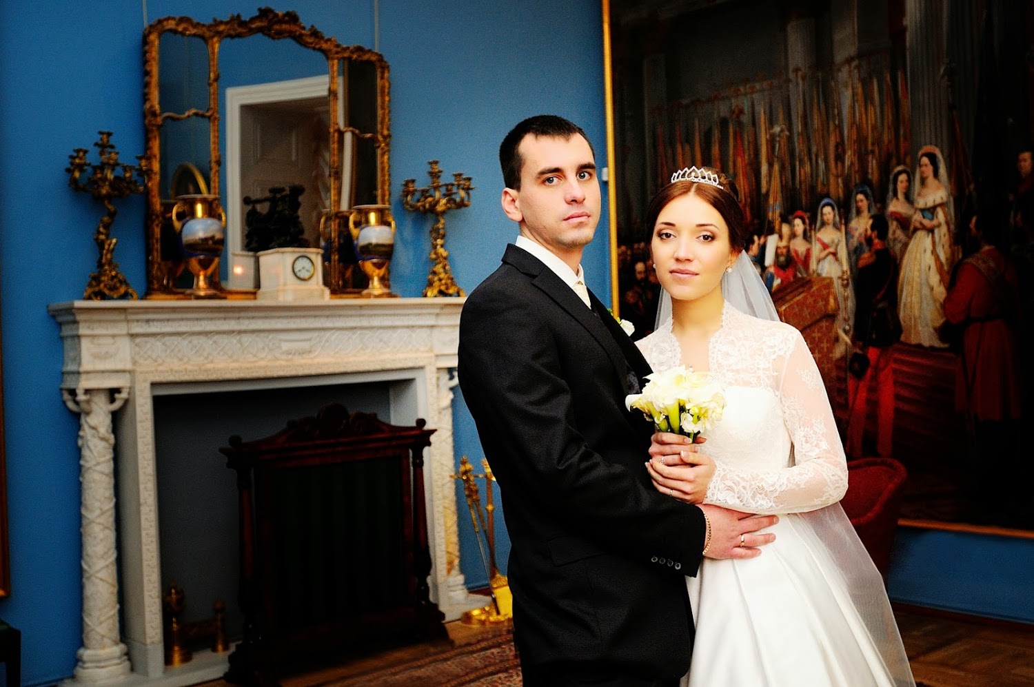 Свадебная фотосессия во дворце, свадебная фотосессия, свадебный фотограф