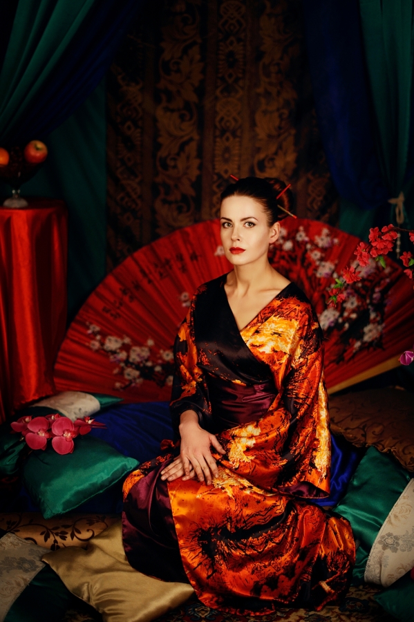 Фотосессия в кимоно